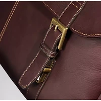 Samsonite Colombian Leather Flapover Briefcase