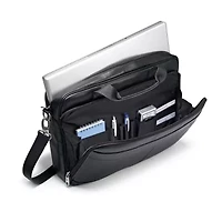 Samsonite Leather Slim Briefcase