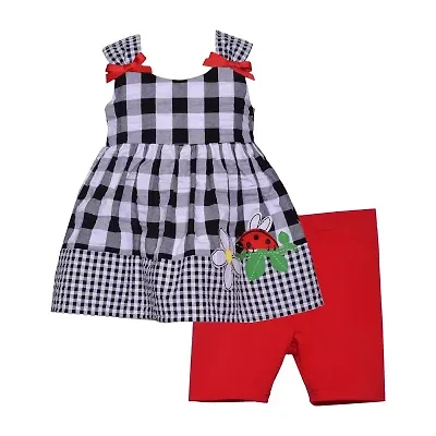 Bonnie Jean Toddler Girls 2-pc. Short Set