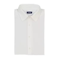 IZOD Traveler Mens Slim Fit Easy Care Wrinkle Free Long Sleeve Dress Shirt