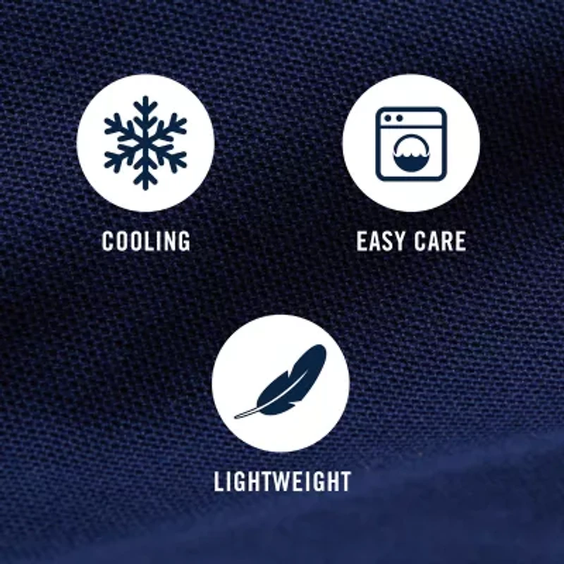 IZOD Breeze Mens Short Sleeve Athletic Fit Button-Down Shirt