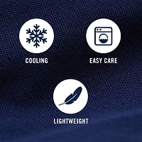 IZOD Breeze Mens Short Sleeve Athletic Fit Button-Down Shirt