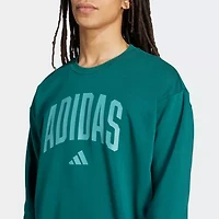adidas Mens Crew Neck Long Sleeve Sweatshirt