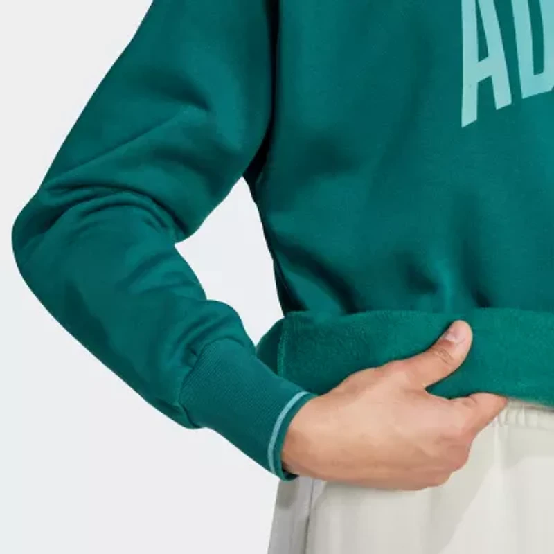 adidas Mens Crew Neck Long Sleeve Sweatshirt