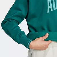 adidas Mens Crew Neck Long Sleeve Sweatshirt