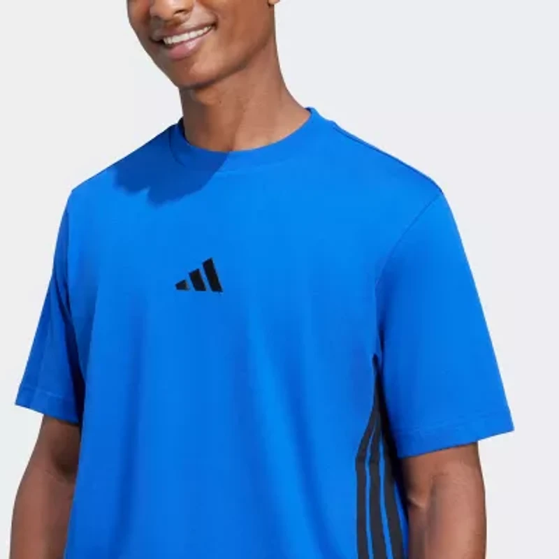 adidas Mens Crew Neck Short Sleeve Active Big and Tall T-Shirt