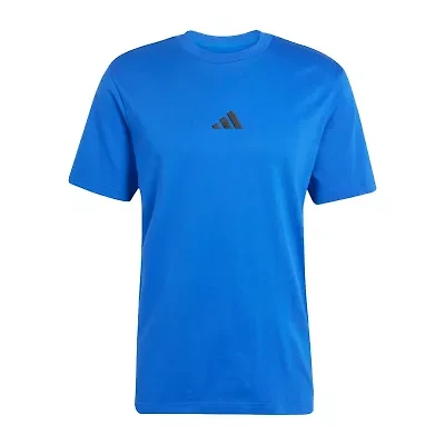 adidas Mens Crew Neck Short Sleeve Active Big and Tall T-Shirt