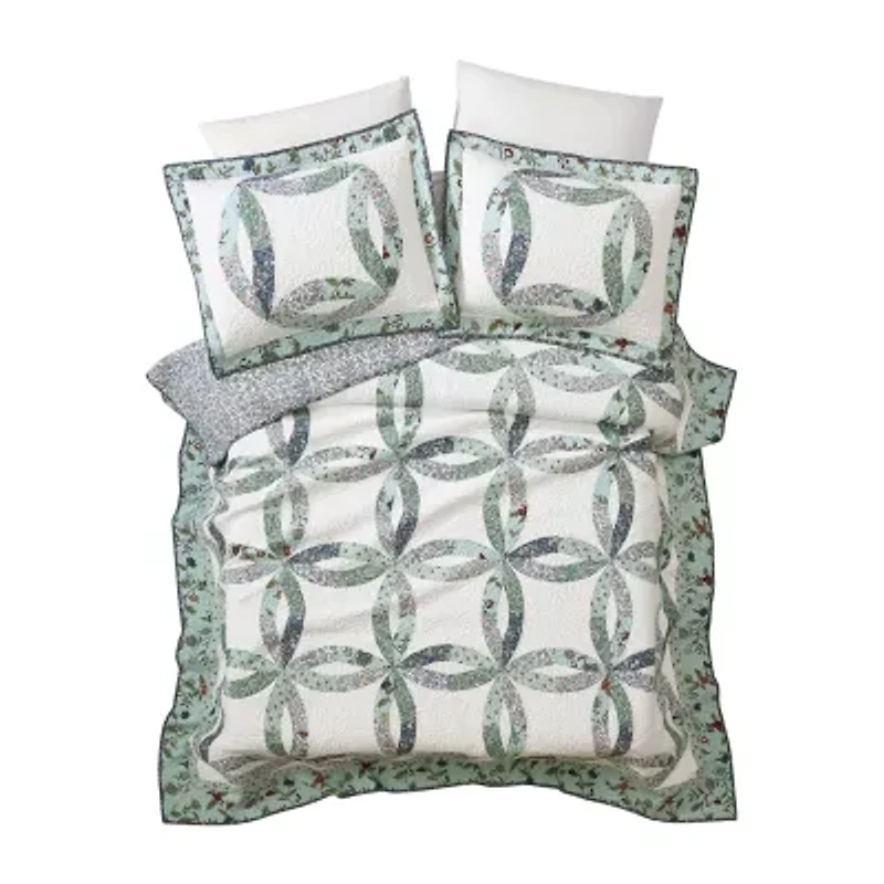 Modern Heirloom Felicity Wedding Ring Quilt Set