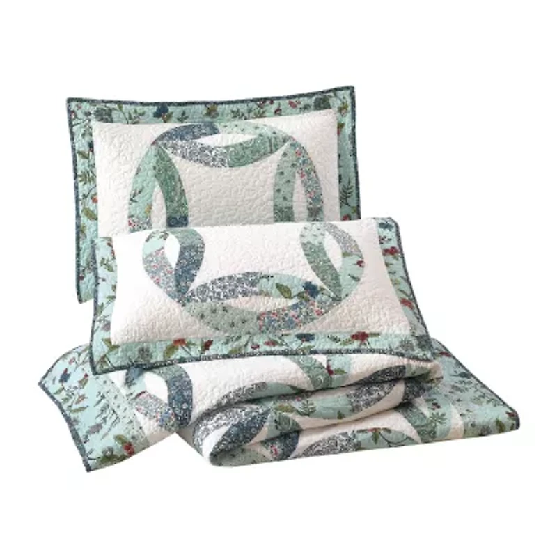 Modern Heirloom Felicity Wedding Ring Quilt Set