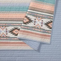 Modern Heirloom Sunset Canyon Reversible Quilt Set