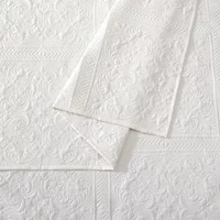 Modern Heirloom Solid Stitch 3-pc. Bedspread Set