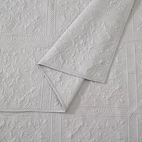 Modern Heirloom Solid Stitch 3-pc. Bedspread Set