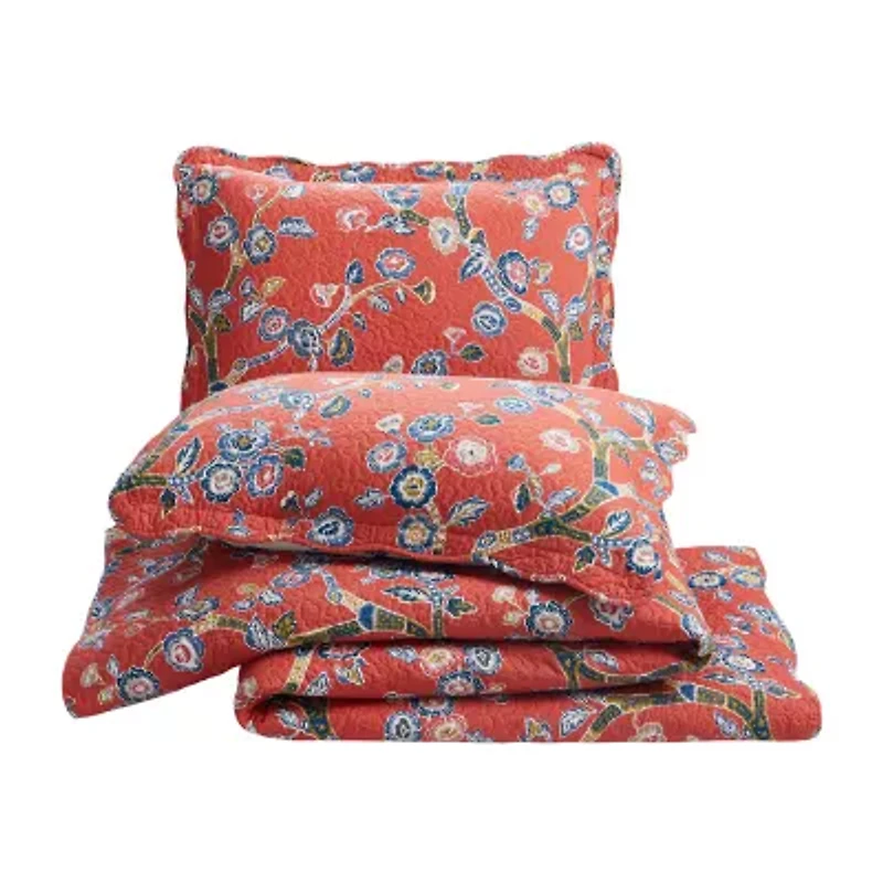 Makers Collective Jaipur Dreams 3-pc. Reversible Quilt Set