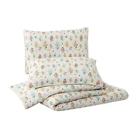 Makers Collective Floral Wallpaper Reversible Quilt Set