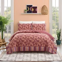 JUNGALOW by Justina Blakeney Natalia 3-pc. Reversible Quilt Set