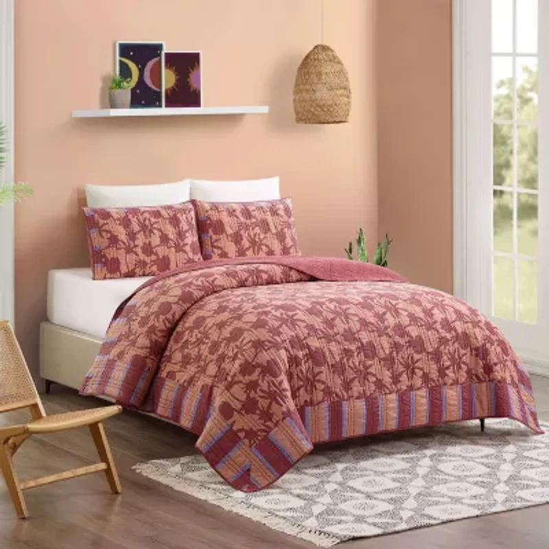 JUNGALOW by Justina Blakeney Natalia 3-pc. Reversible Quilt Set
