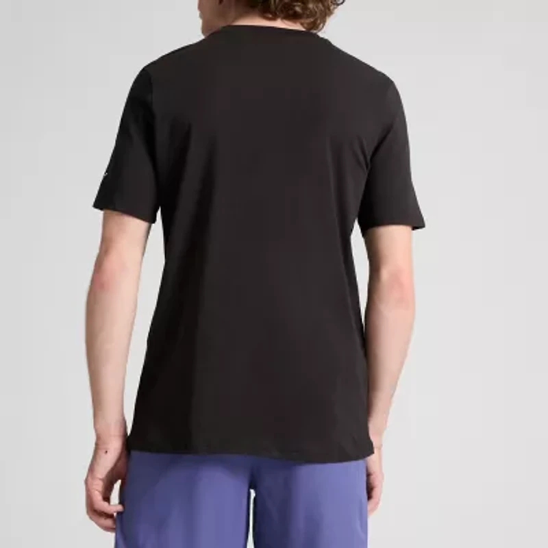 PUMA Mens Crew Neck Short Sleeve Regular Fit Graphic T-Shirt