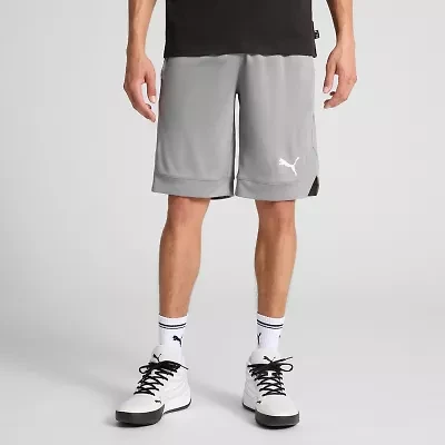 PUMA Mens Mid Rise 10" Basketball Short