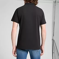 PUMA Mens Regular Fit Short Sleeve Polo Shirt