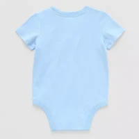 Okie Dokie Baby Boys Crew Neck Short Sleeve Bodysuit