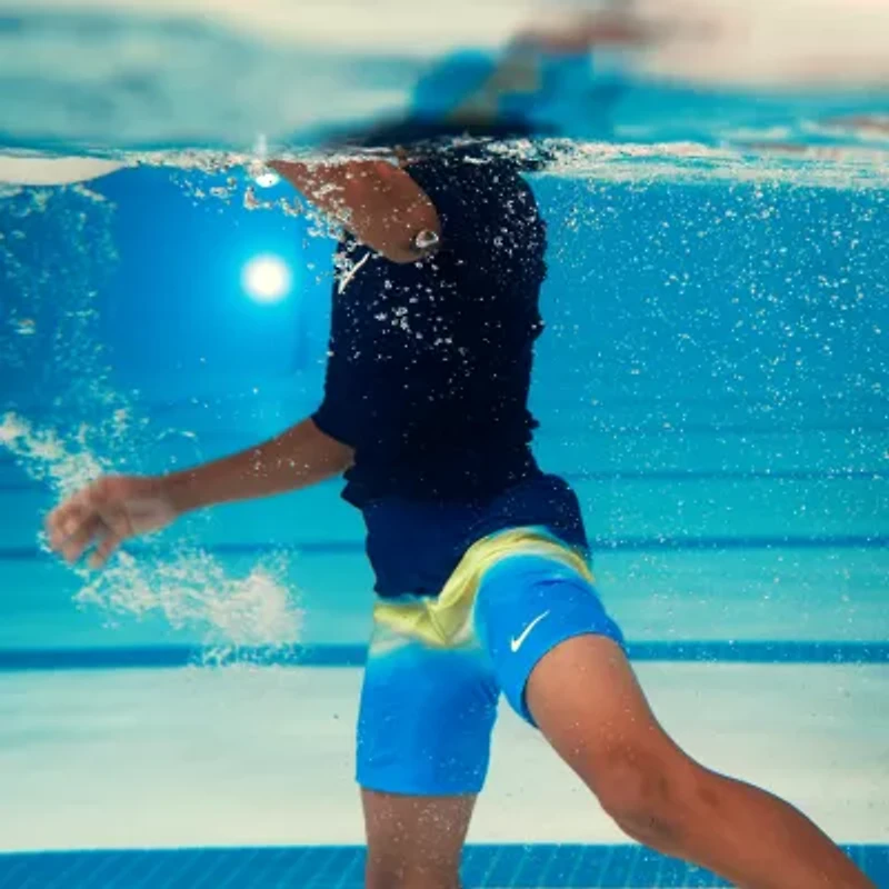 Nike Big Kid Boys Ombre Swim Trunks