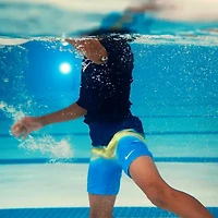 Nike Big Kid Boys Ombre Swim Trunks