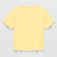 Roxy Big Kid Girls Crew Neck Short Sleeve Regular Fit Graphic T-Shirt