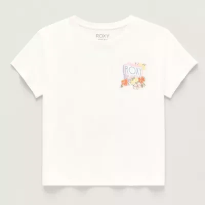 Roxy Big Kid Girls Crew Neck Short Sleeve Graphic T-Shirt