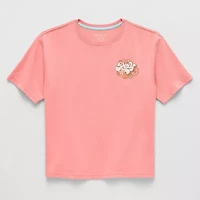 Roxy Big Kid Girls Crew Neck Short Sleeve Graphic T-Shirt