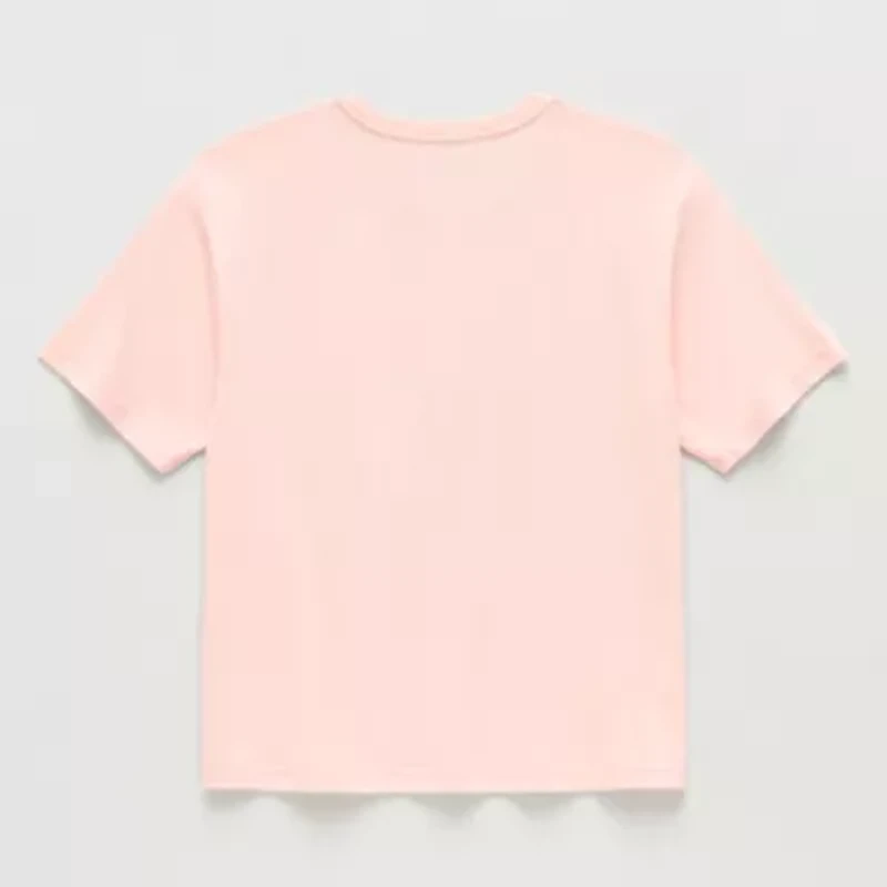 Roxy Big Kid Girls Crew Neck Short Sleeve Regular Fit Graphic T-Shirt