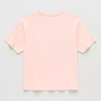 Roxy Big Kid Girls Crew Neck Short Sleeve Regular Fit Graphic T-Shirt