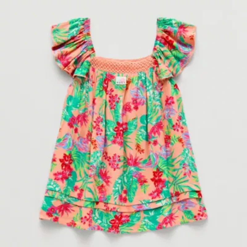 Roxy Big Kid Girls Scoop Neck Sleeveless Tank Top