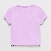 Roxy Big Kid Girls Crew Neck Short Sleeve T-Shirt