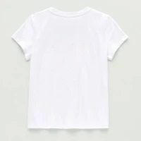 Thereabouts Little & Big Kid Girls Round Neck Short Sleeve T-Shirt