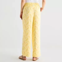 Hurley Womens Juniors Mid Rise Pull-On Pant