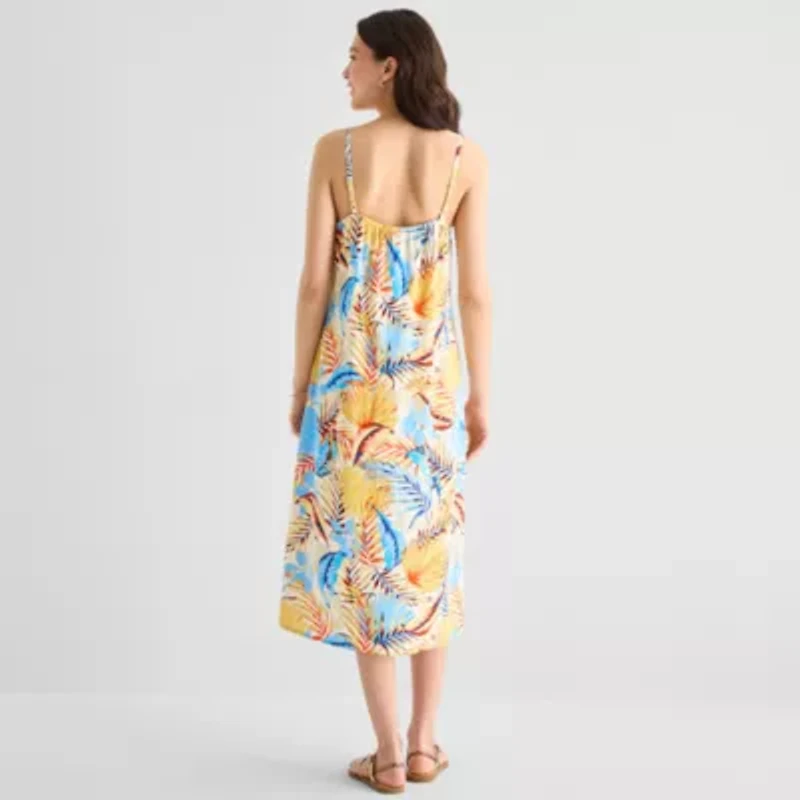 Hurley Womens Juniors Sleeveless Slip Dress