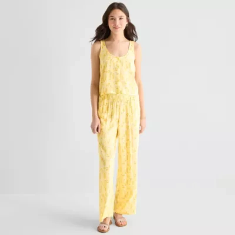 Hurley Womens Juniors Scoop Neck Sleeveless Tank Top