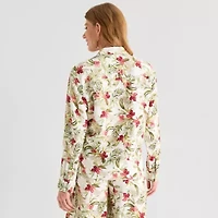 Liz Claiborne Womens Long Sleeve Blouse