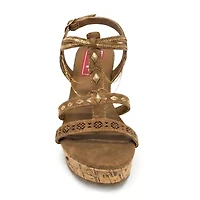 Pop Womens Vicara Wedge Sandals