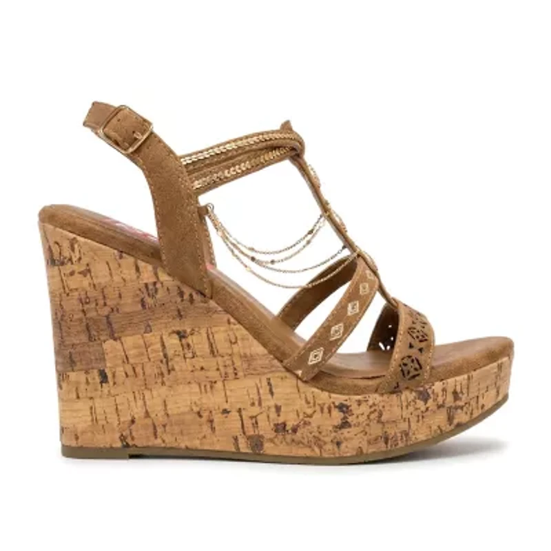 Pop Womens Vicara Wedge Sandals