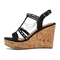 Pop Womens Vicara Wedge Sandals
