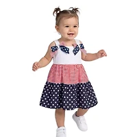Bonnie Jean Baby Girls Sleeveless A-Line Dress