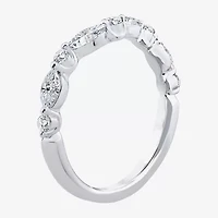 Grown Gorgeous (F / Vs2) Womens 5/8 CT. T.W. Lab White Diamond 14K Gold Marquise Wedding Band