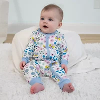 The Peanutshell Girls Scoop Neck Long Sleeve 2-pc. One Piece Pajama