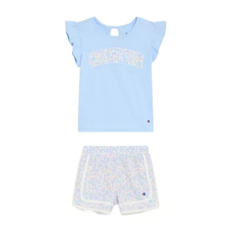 Champion Little Girls 2-pc. Short Set