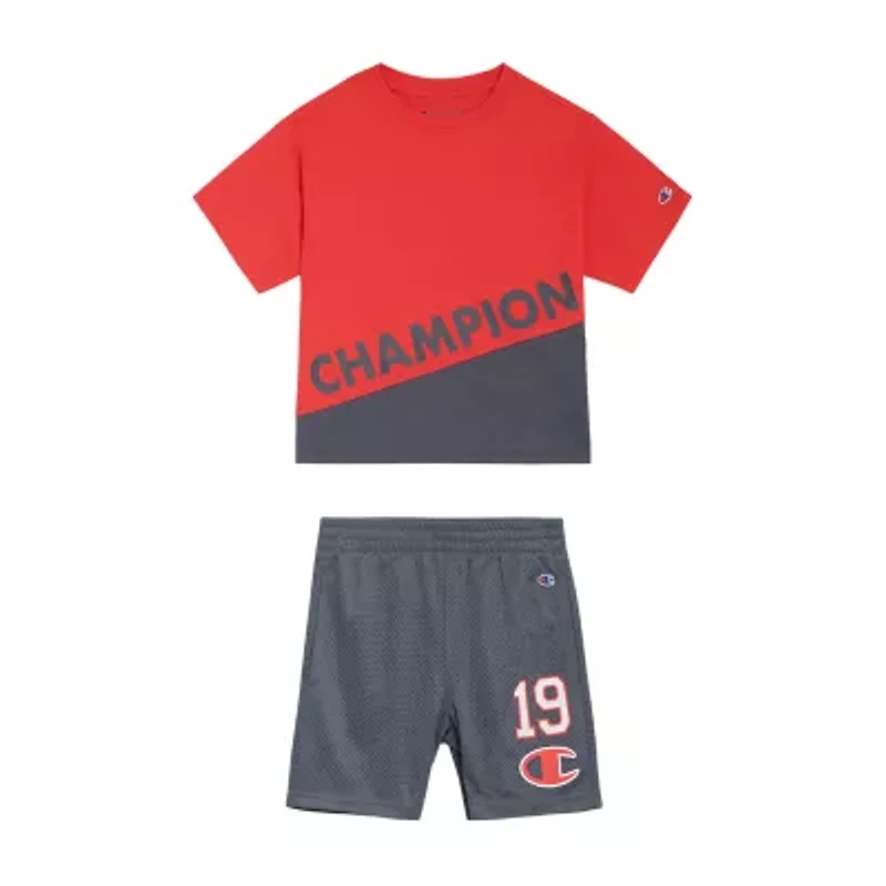 Champion Little Boys 2-pc. Short Set