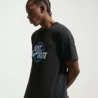 Nike Just Do It Mens Crew Neck Short Sleeve Classic Fit Graphic T-Shirt