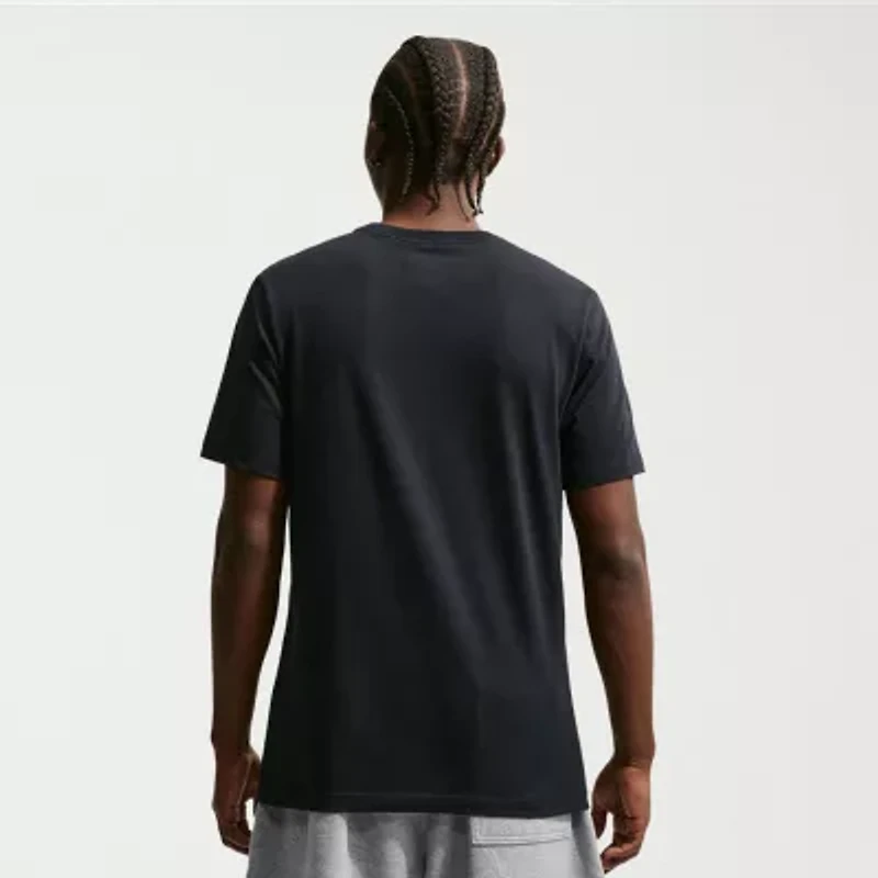 Nike Just Do It Mens Crew Neck Short Sleeve Classic Fit Graphic T-Shirt