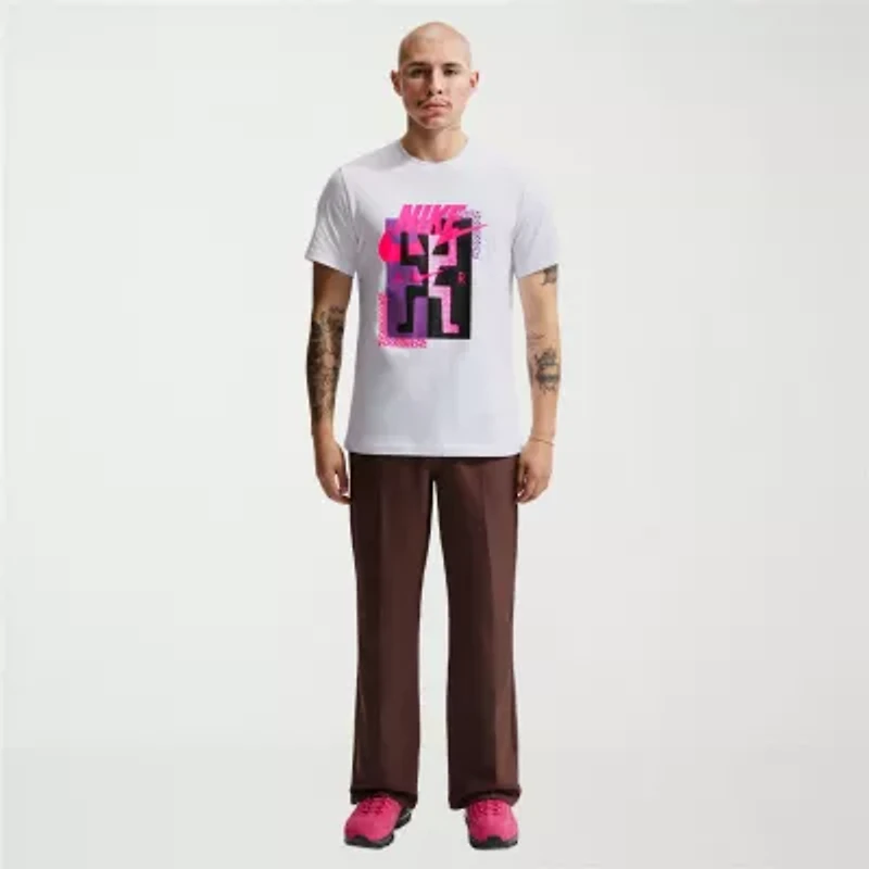 Nike Futura Mens Crew Neck Short Sleeve Classic Fit Graphic T-Shirt