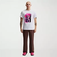 Nike Futura Mens Crew Neck Short Sleeve Classic Fit Graphic T-Shirt